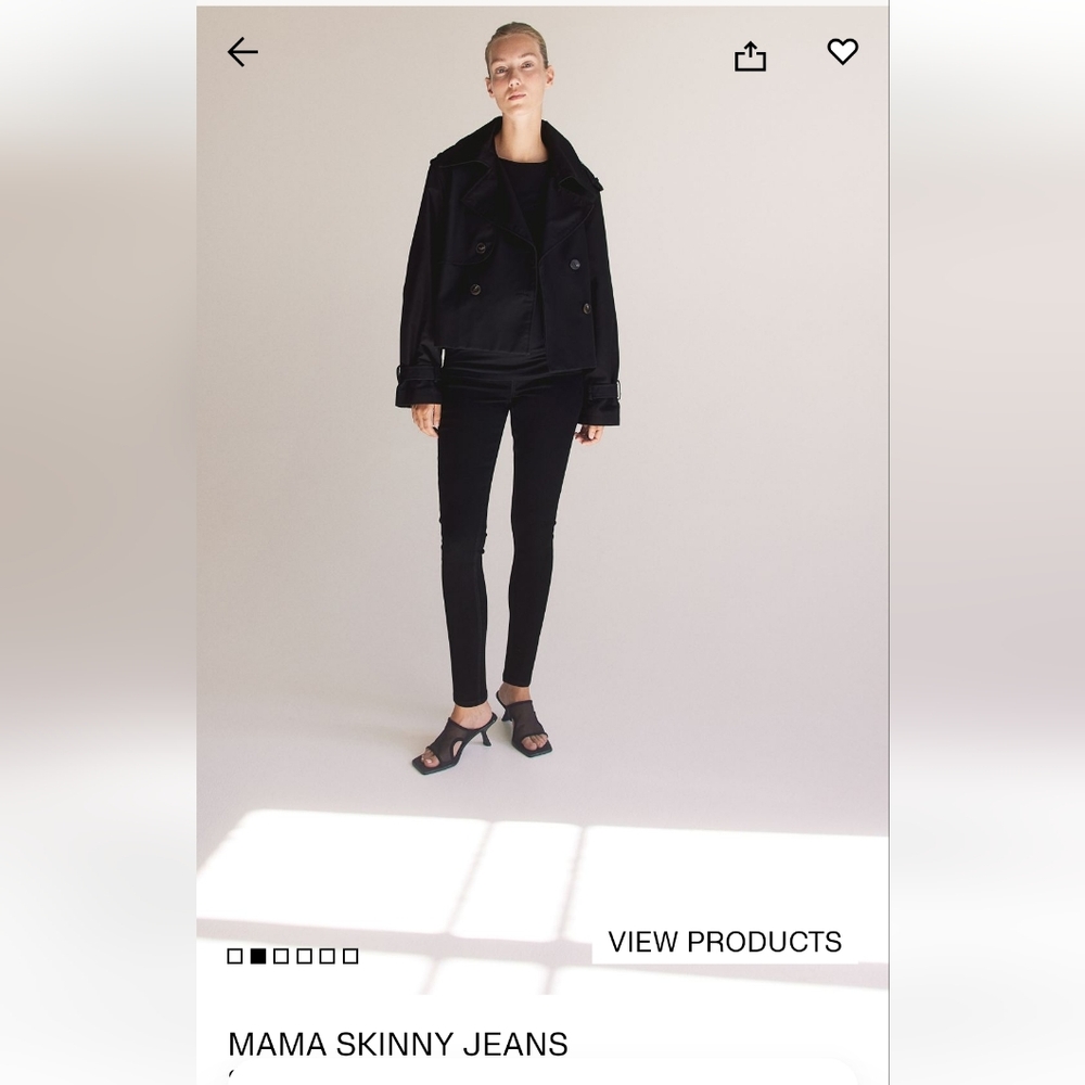 H&M Full Panel Maternity Jeans